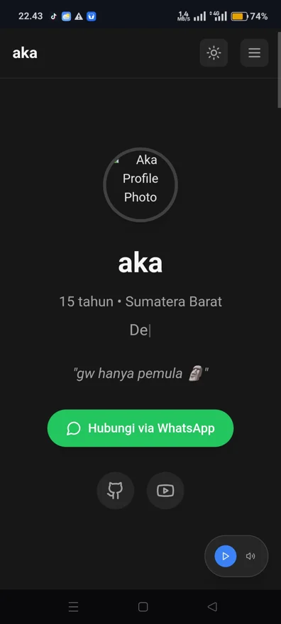 Portofolio Pertama